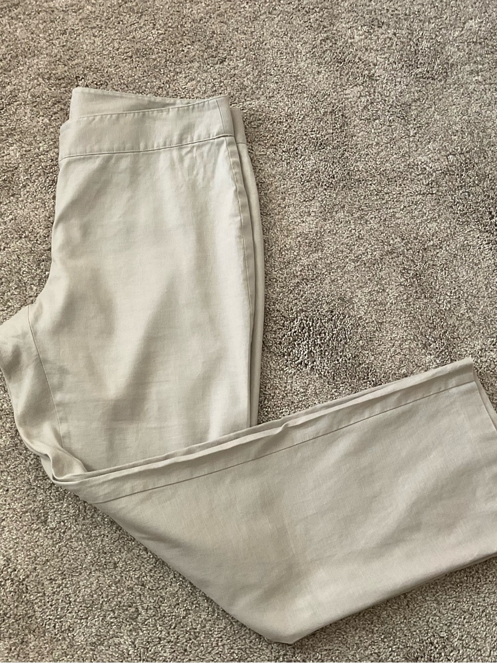 J Jill Pants Womens 14 Petite Linen Blend Casual Pockets
